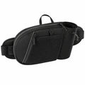 Gürteltasche 31 x 16 x 8 cm aus Textil schwarz mit Flaschenhalter sportlich