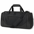 Sporttasche 55 x 28 x 30 cm Schwarz aus Synthetik mit Schultergurt und Reißverschluss
